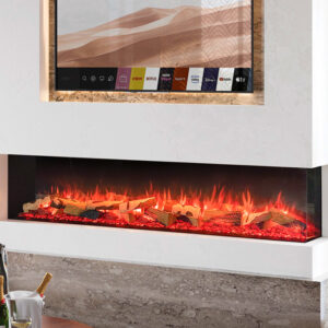 Regency Onyx EX190<br />Corner Electric Fireplace