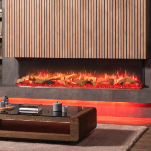 Regency Onyx EX190 <br />Bay Front Electric Fireplace